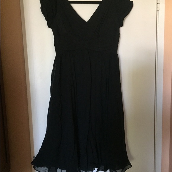 Black Midi Dress NWOT - Picture 3 of 7